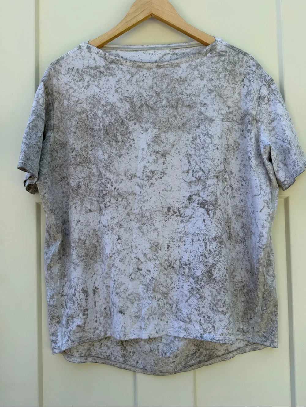lululemon athletica Love Crew T-Shirt - Cirrus Wash White size 10/12 - Picture 3 of 6